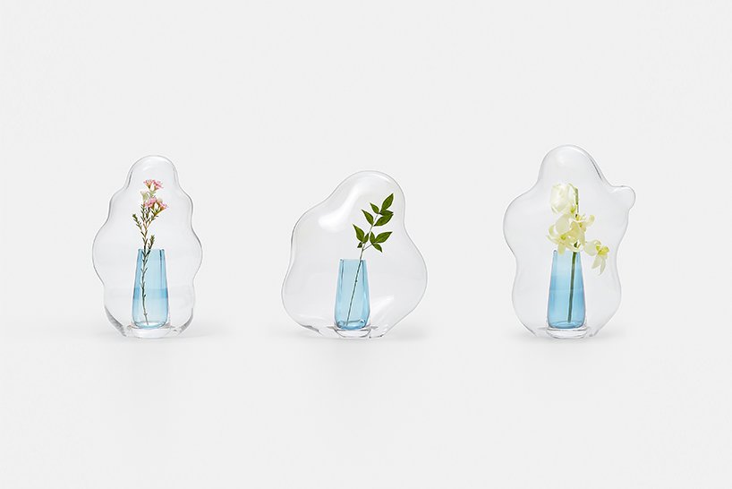 嘉合创通说设计：由yuhsien设计工作室设计的玻璃花帽看起来像冻结在时间里的泡泡