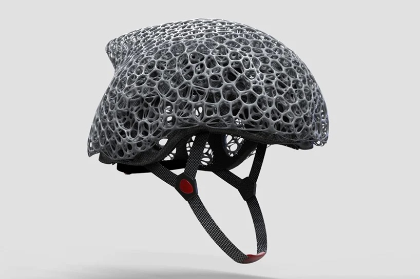 嘉合创通说设计：采用参数化设计，voronoi自行车头盔既安全又轻便