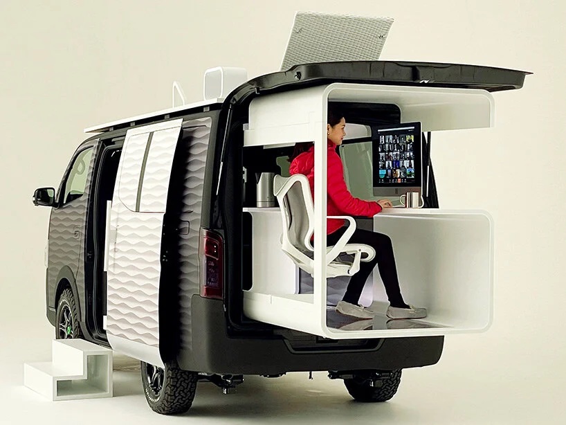 嘉合创通说设计：尼桑设计了一种可以在任何地方工作的大篷车