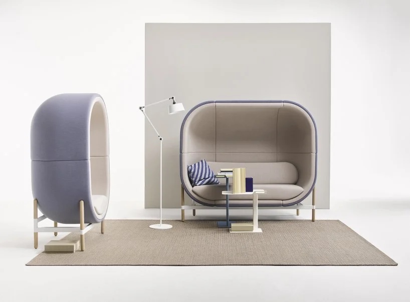 嘉合创通说设计：吸音胶囊椅想象了COVID-19后新的办公室现实