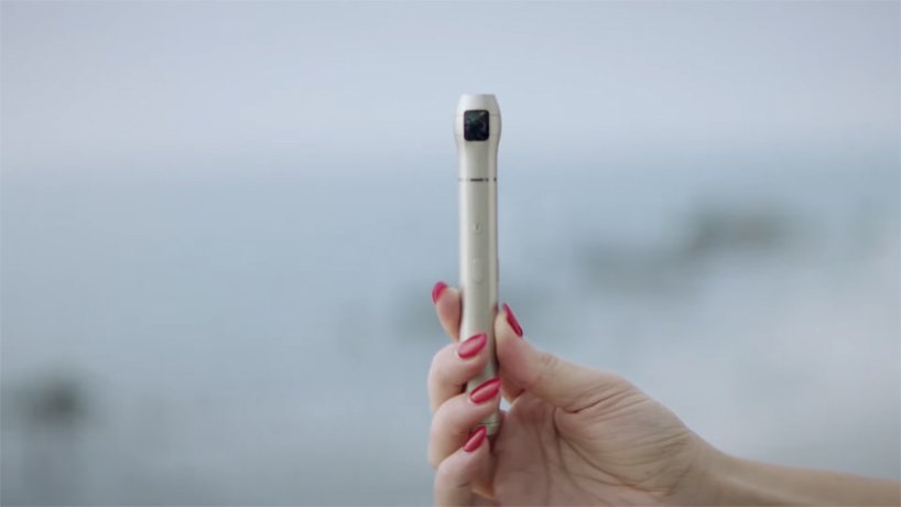 嘉合创通说设计： 钢笔形状的vecnos 360相机重塑了自拍