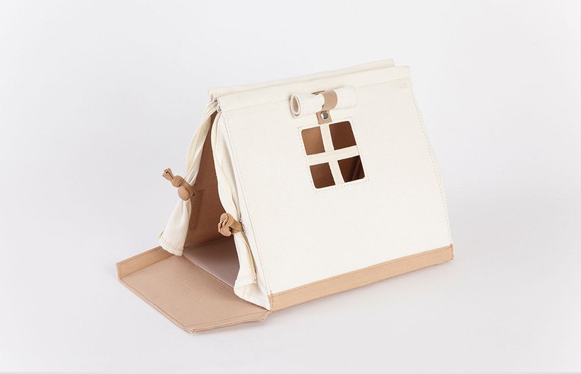 嘉合创通说设计：刺猬携带屋是为多刺宠物设计的一个便携式的小屋